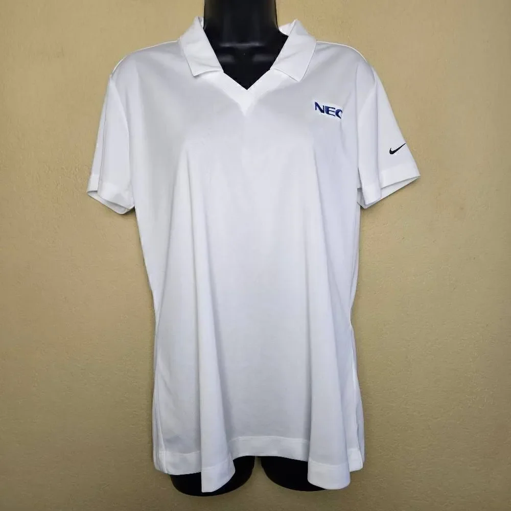 NWT Nike NEC Golf Polo